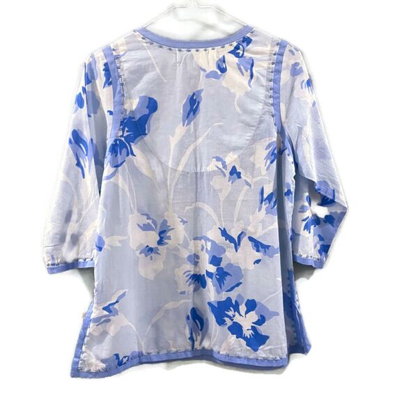 Gretchen Scott Designs Embellished Tunic - Iconic Iris XS - Picture 3 of 12